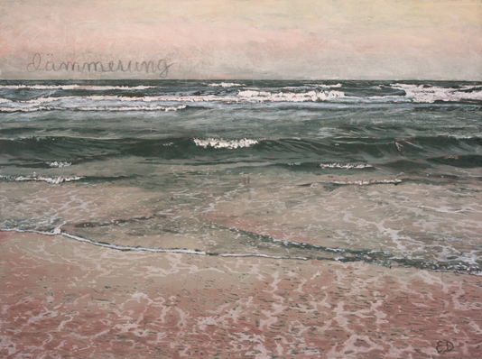 Dämmerung, acrylic on canvas